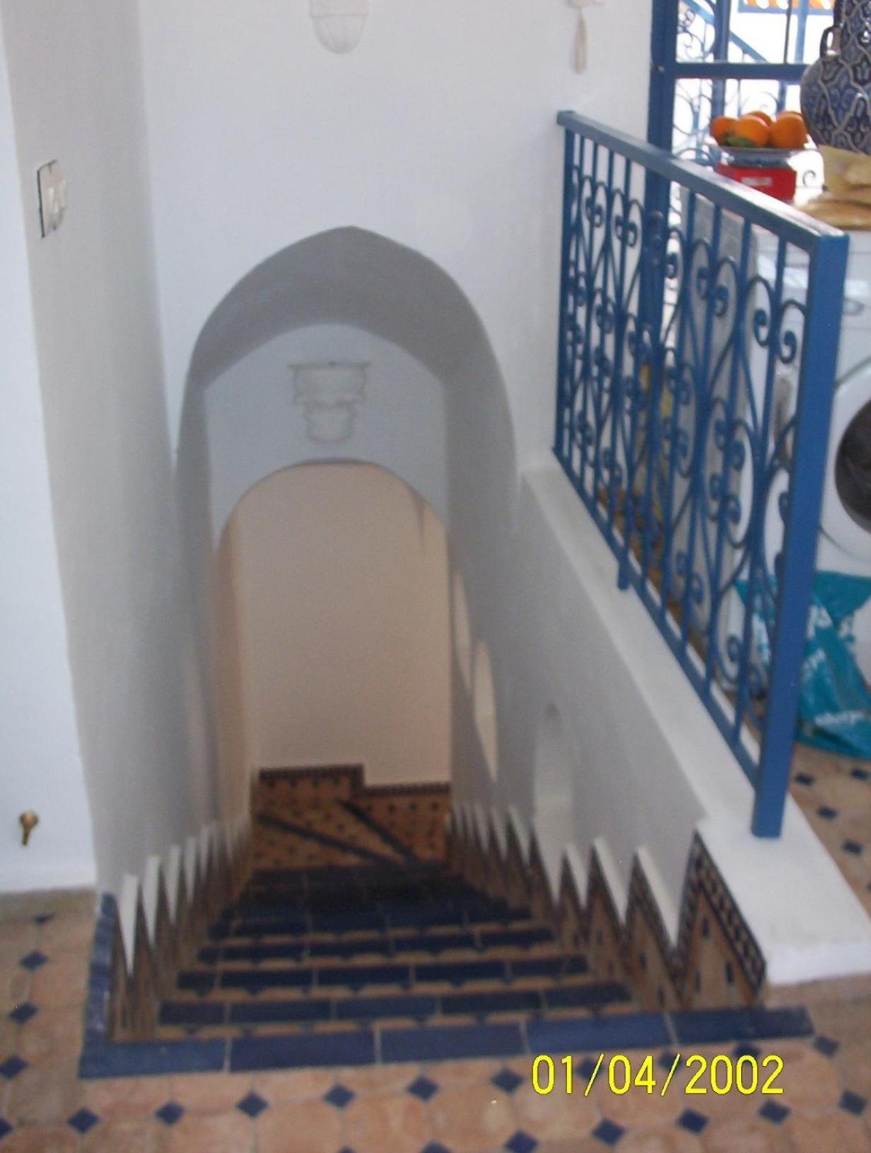 Maison Traditionnelle Dans La Casbah De Tanger Esterno foto