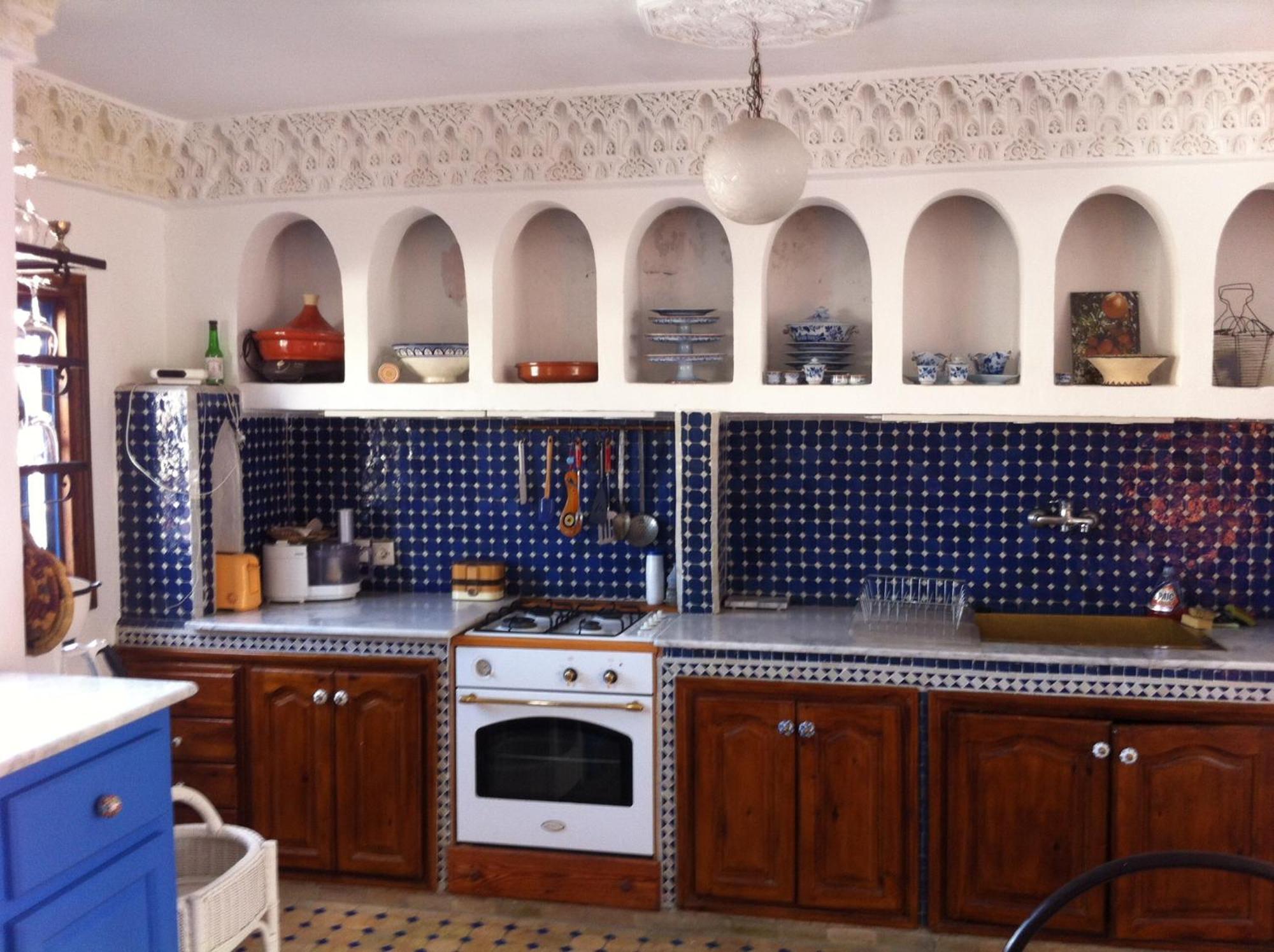 Maison Traditionnelle Dans La Casbah De Tanger Esterno foto