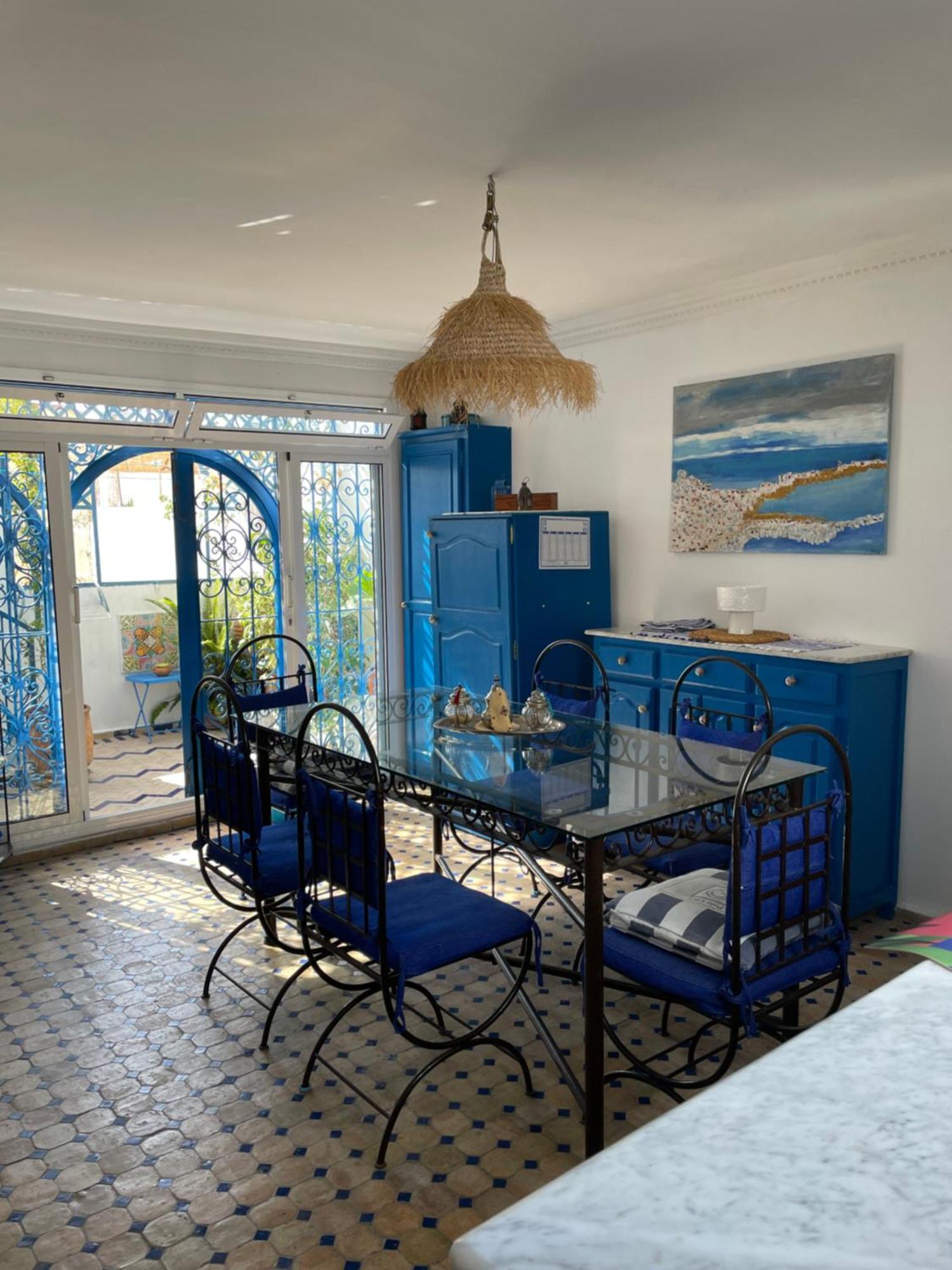 Maison Traditionnelle Dans La Casbah De Tanger Esterno foto